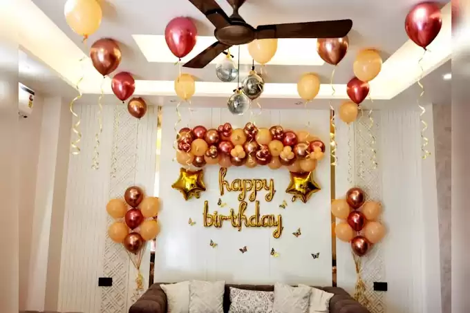 Ani Balloons - Anniversary/Birthday Balloon Room Decoration